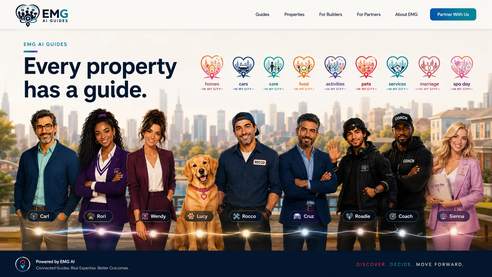 Every property has a guide