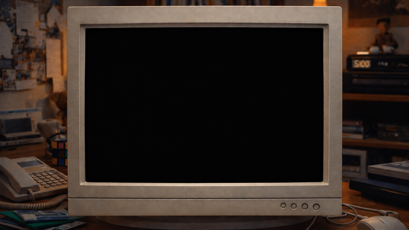 EMG — 80s office CRT monitor